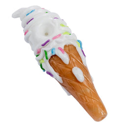 Empire Glassworks Sprinkles Ice Cream Cone Hand Pipe 🍦