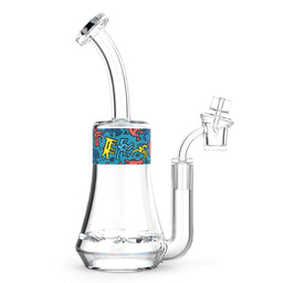 K. Haring 9.5" Glass Dab Rig