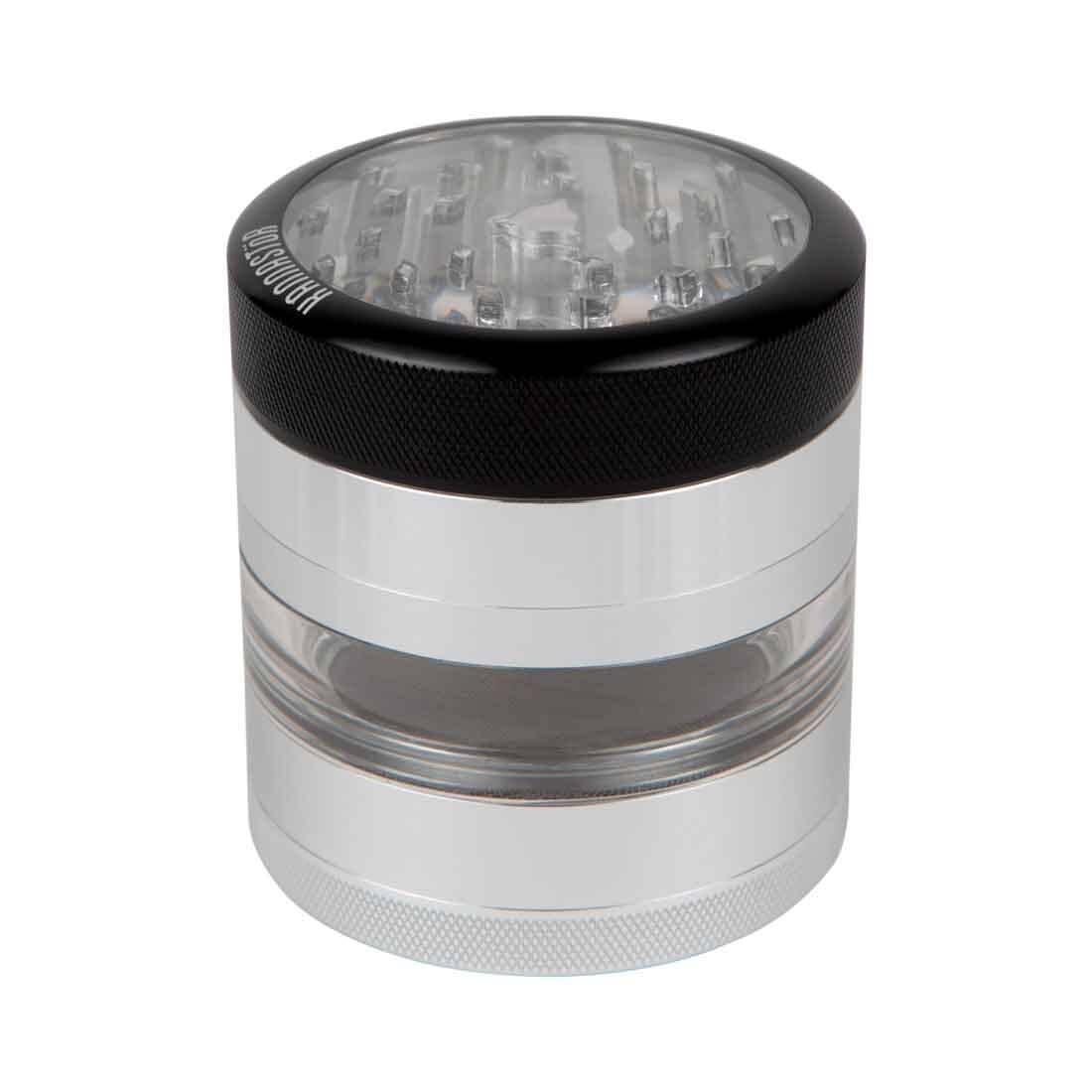 Kannastor 2.5” Clear Top Jar Body 4pc Grinder
