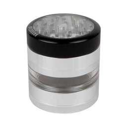 Kannastor 2.5” Clear Top Jar Body 4pc Grinder