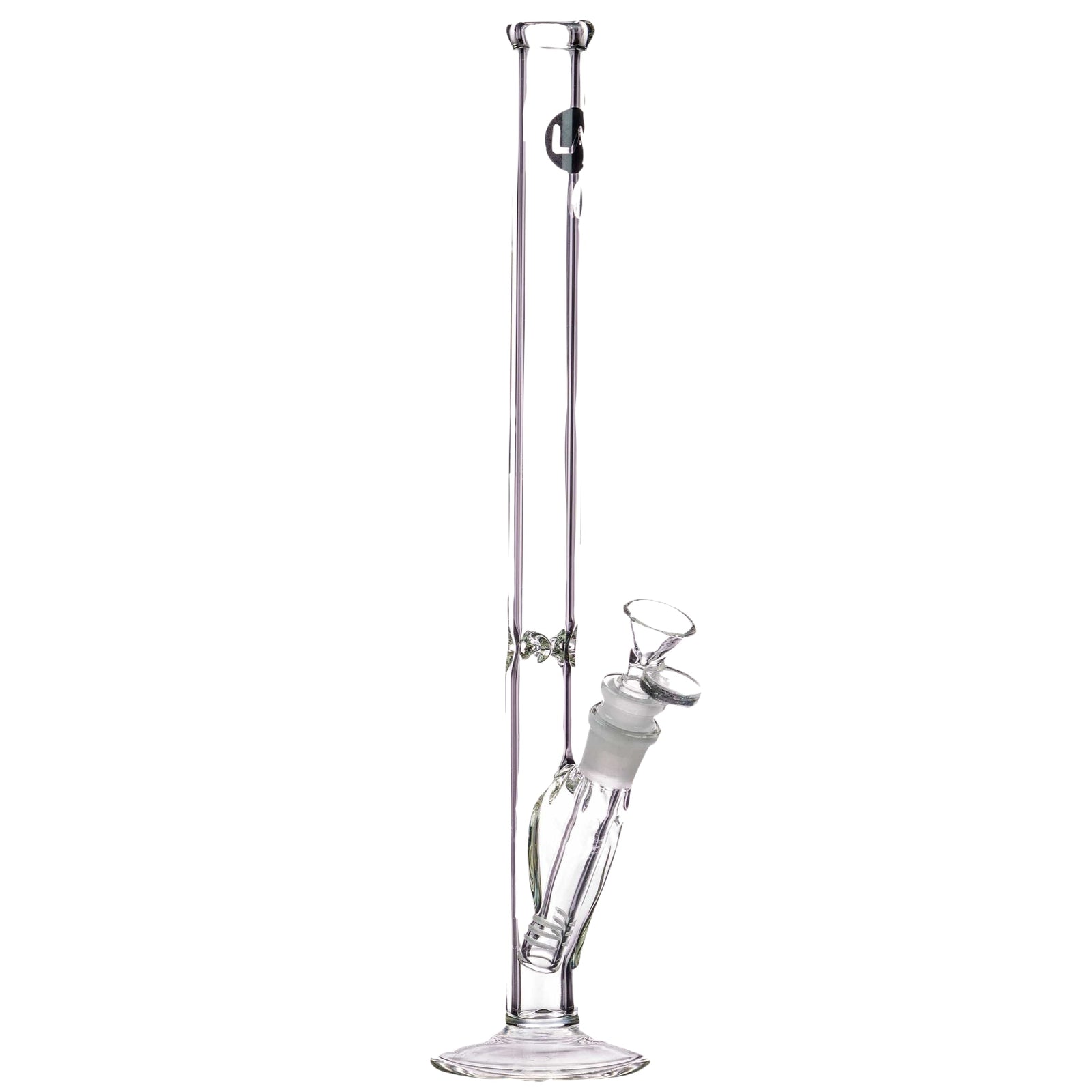 LA Pipes 14" Slim Straight Tube Bong