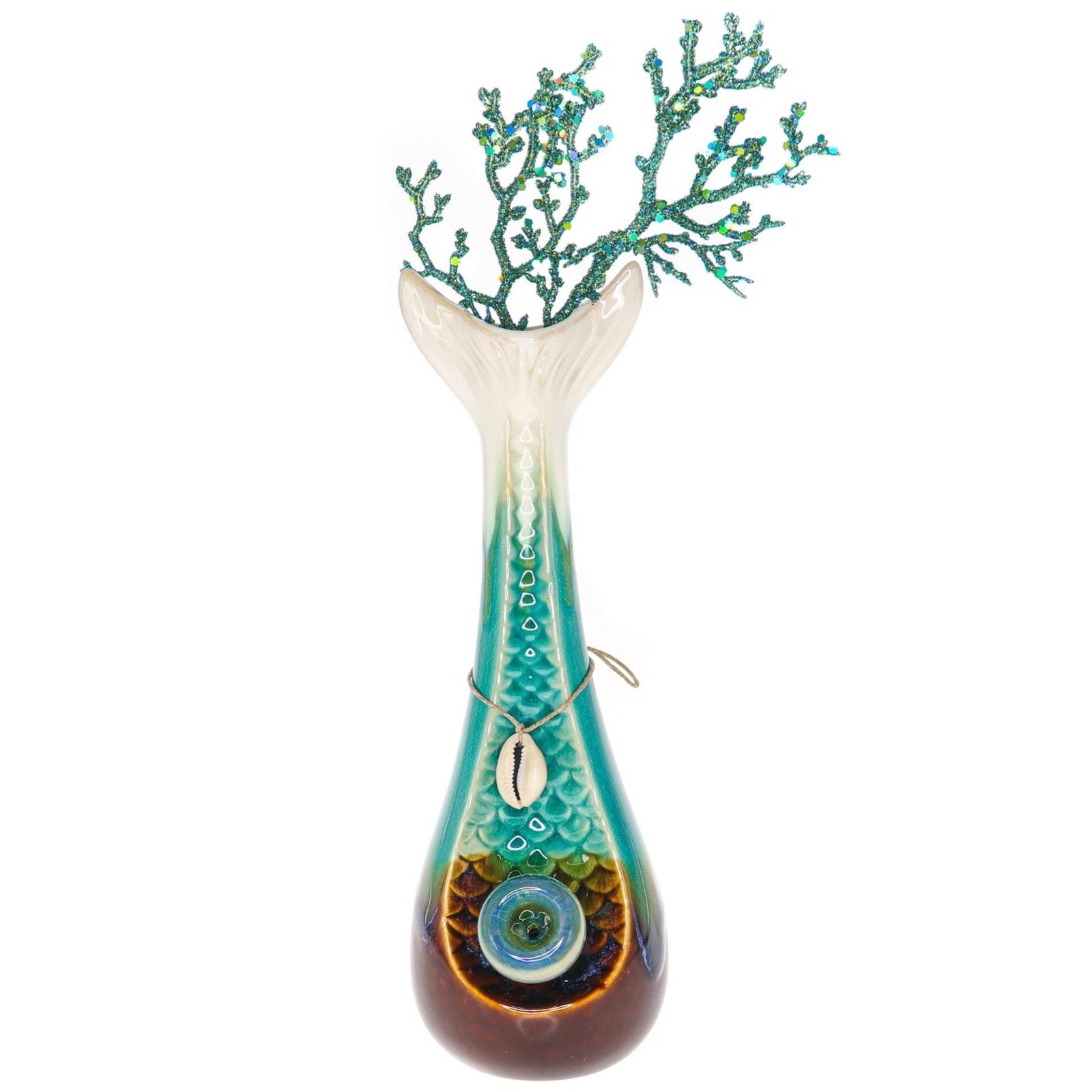 My Bud Vase "Yemaya" Mermaid Bong