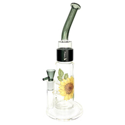 Prism Pipes 12.5" Sunflower Honeycomb Perc Bong