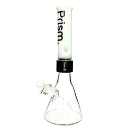 Prism Pipes 14" White Prism Beaker Bong