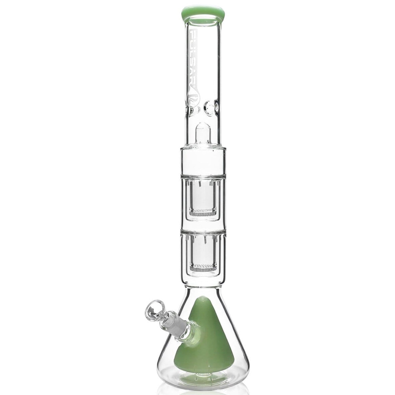 Pulsar 21.5" Quad Perc Beaker Bong