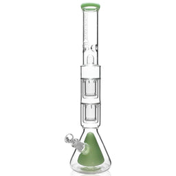 Pulsar 21.5" Quad Perc Beaker Bong