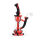 Ritual 10'' Silicone Deluxe Incycler Black & Red