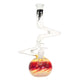 Thunder Glass Round Base Zong in Red