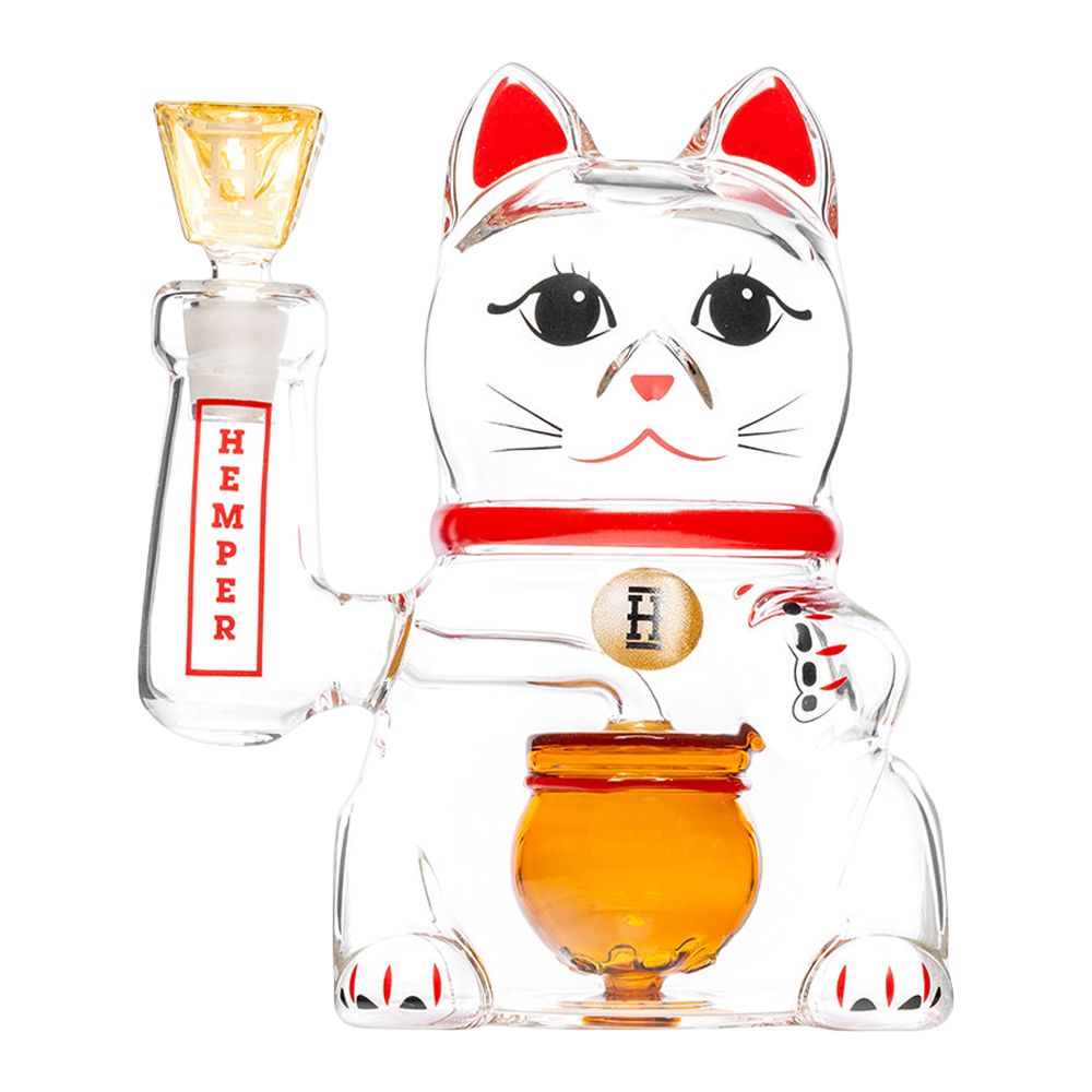 Hemper Lucky Money Cat Water Pipe
