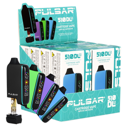 Pulsar 510 DL 5.0 Precision Voltage Control LCD Screen Vape Bar | 1000mAh | 8-Pack POP