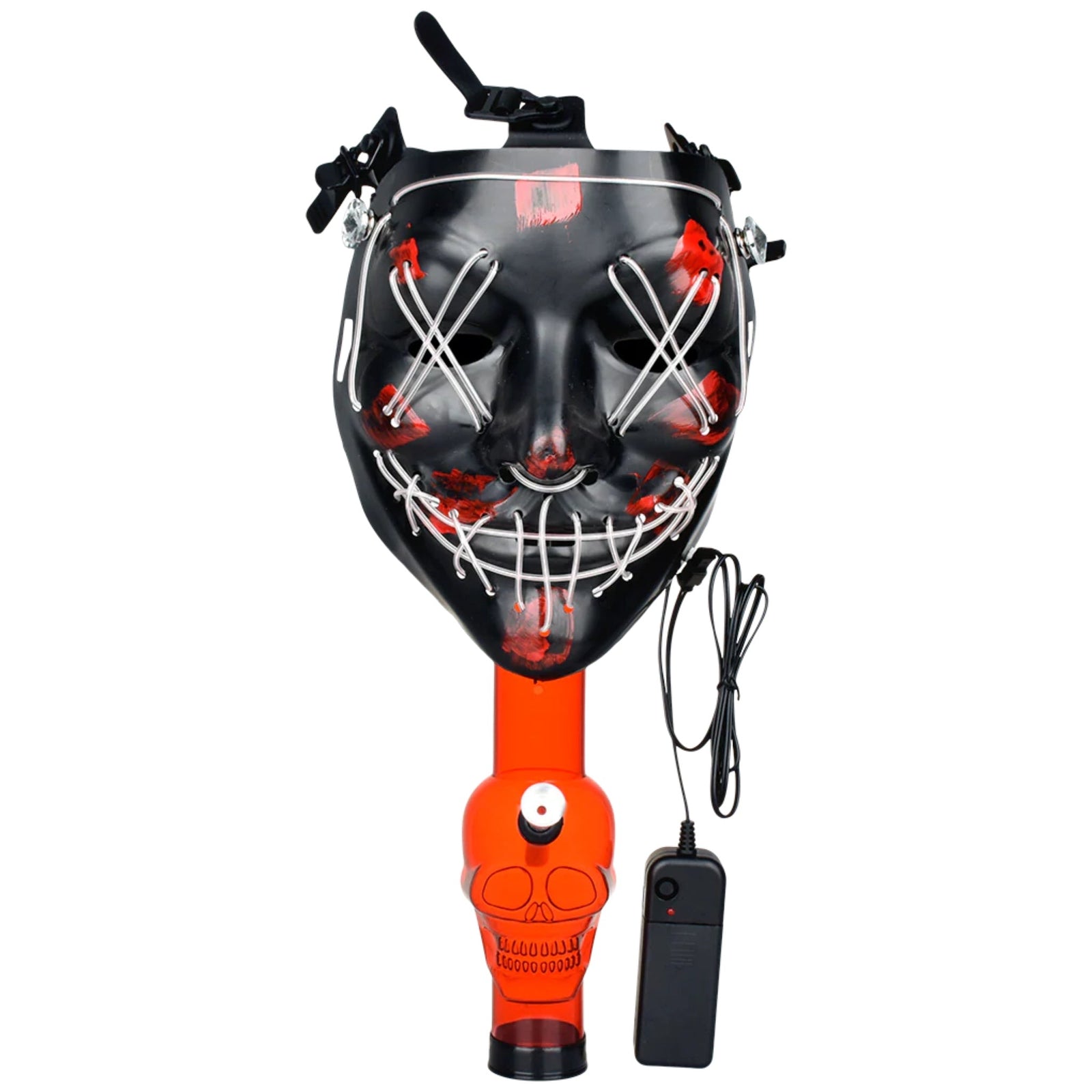 Purge Themed Gas Mask Bong