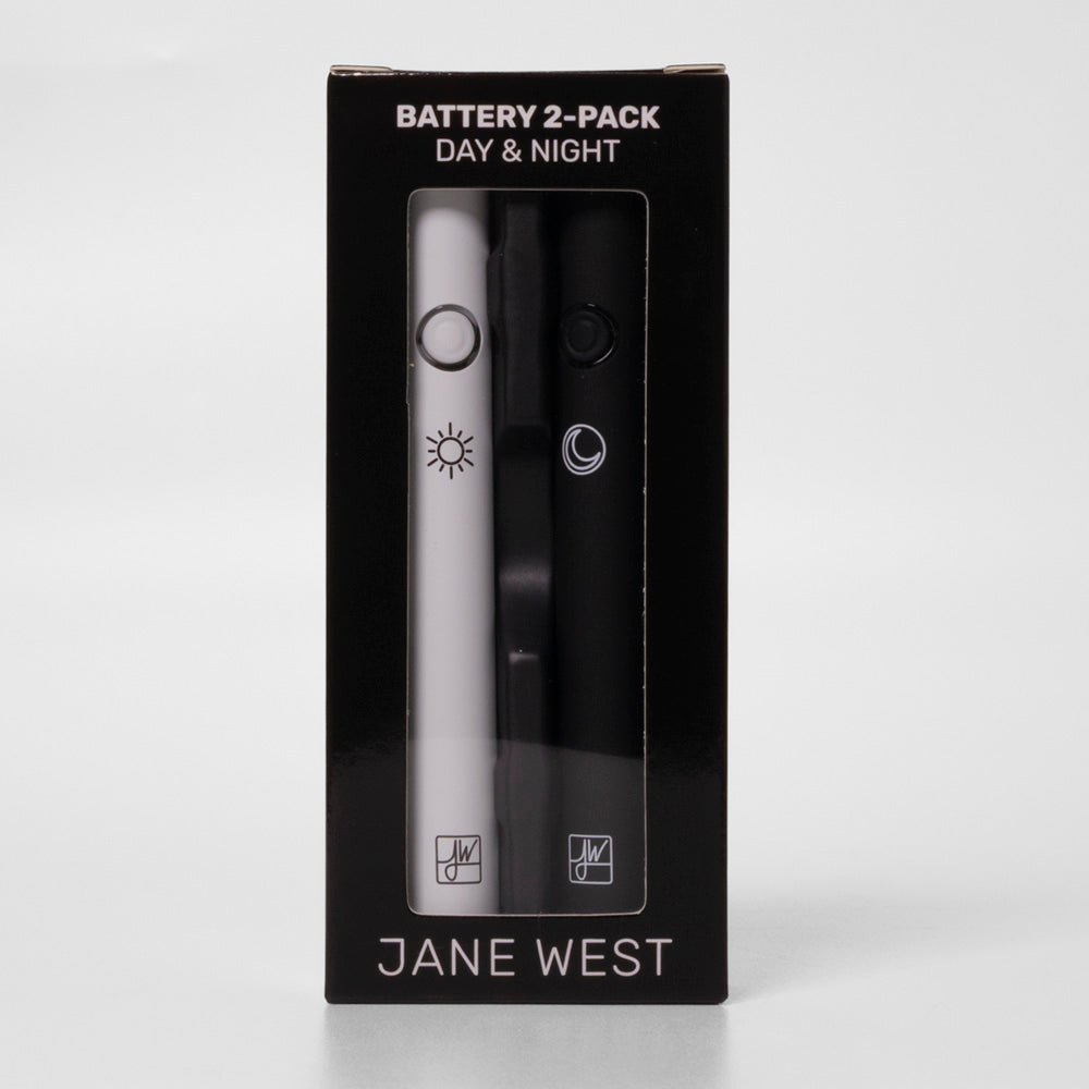 Jane West Vape Pen 510 Stick Battery | Day & Night 2-Pack (10-pack)