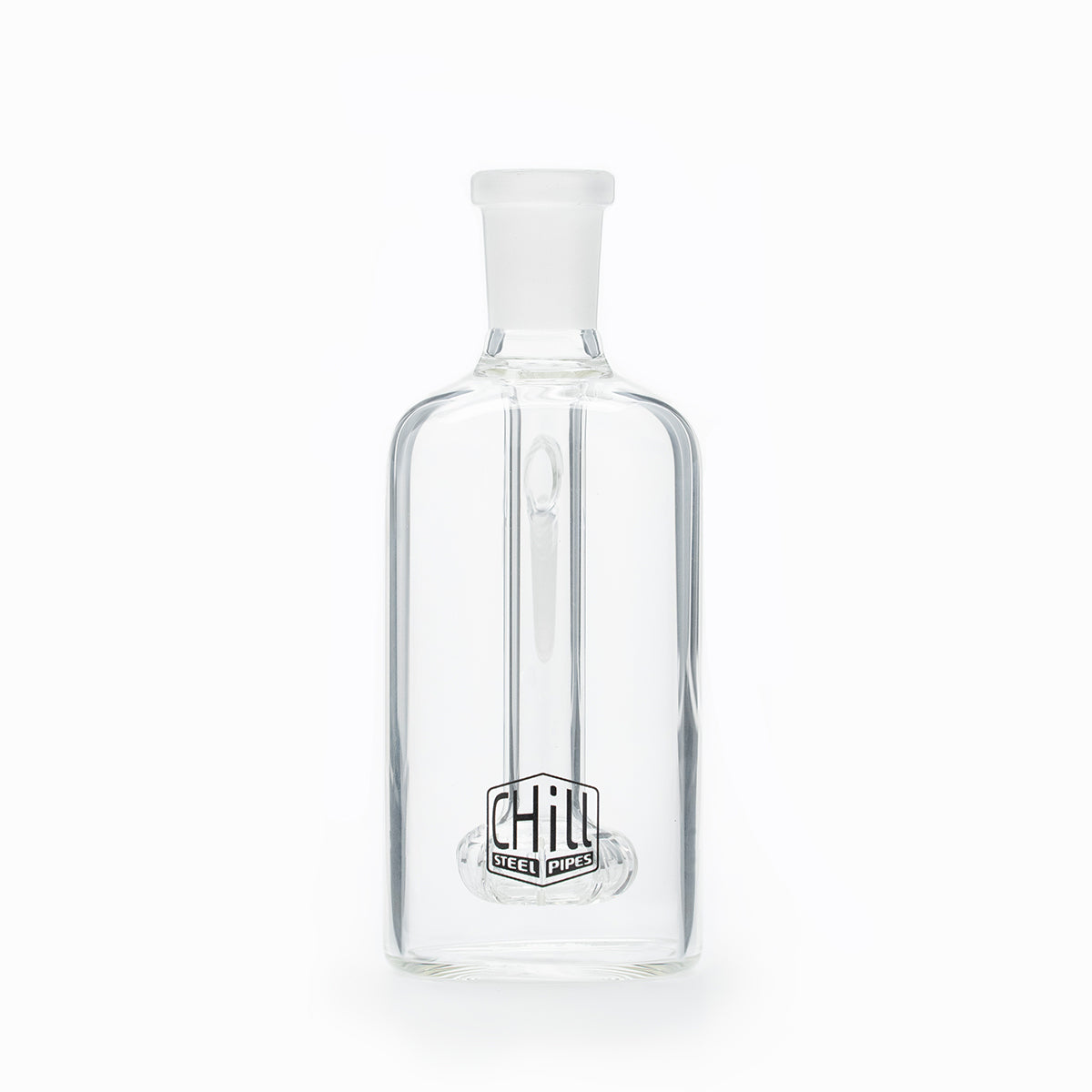 Chill Steel Pipes - Glass Ash Catcher - Halo Perc