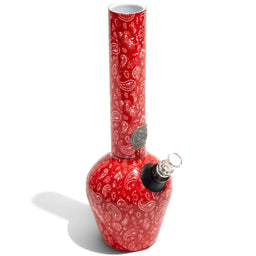 Chill Steel Pipes - Limited Edition - Tommy Chong Chill Bong: Red Paisley Bandana