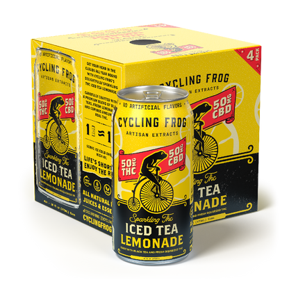 Cycling Frog Sparkling THC Iced Tea Lemonade (4-pack)