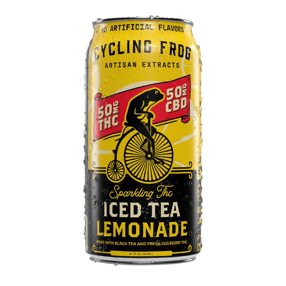 Cycling Frog Sparkling THC Iced Tea Lemonade (4-pack)