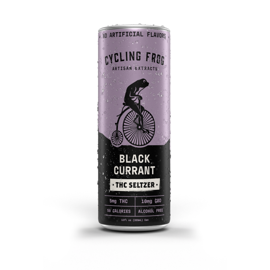 Cycling Frog Black Currant THC Seltzer (6-pack)