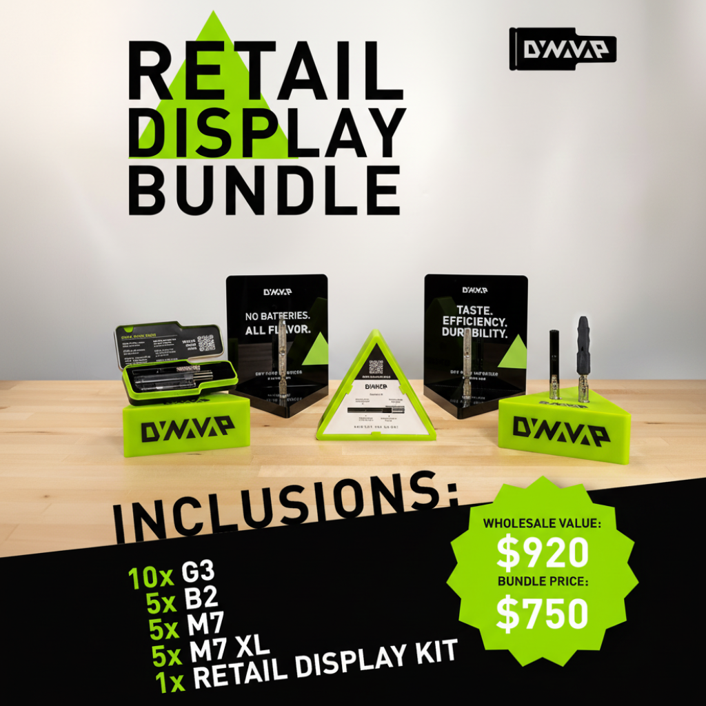 DynaVap Retail Display Bundle (Intl)