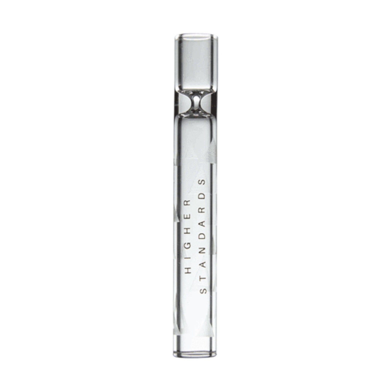 Higher Standards Clear Glass Taster Pipe
