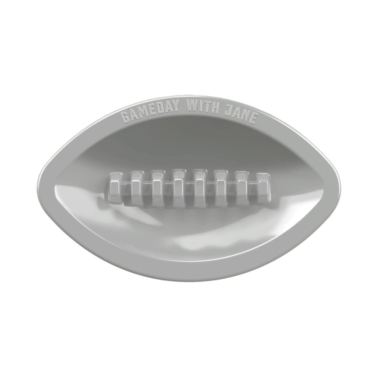 Gameday With Jane West | Football Ashtray | Grey (18-Pack)