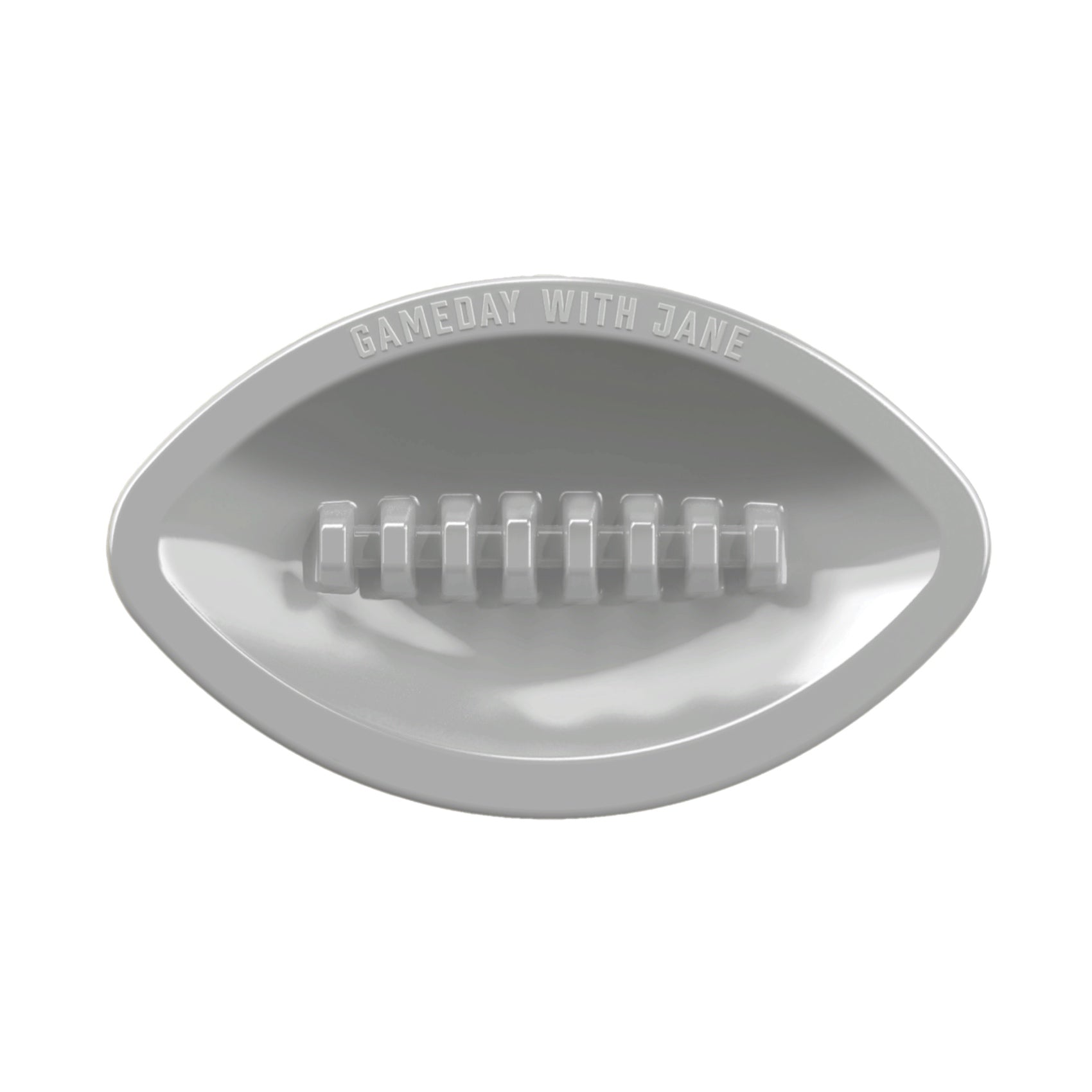 Gameday With Jane West | Football Ashtray | Grey (18-Pack)
