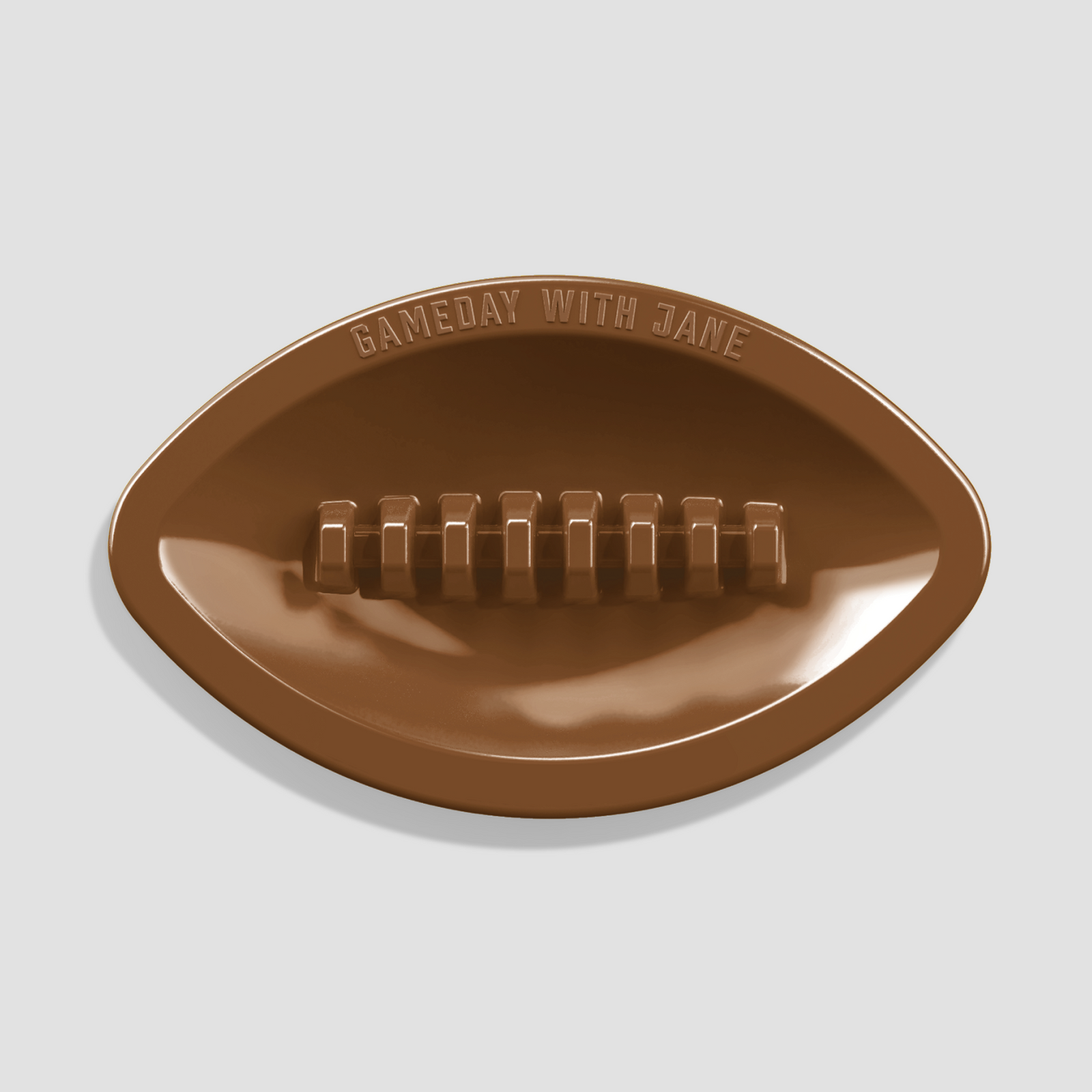 Gameday With Jane West | Football Ashtray | Brown (18-Pack)