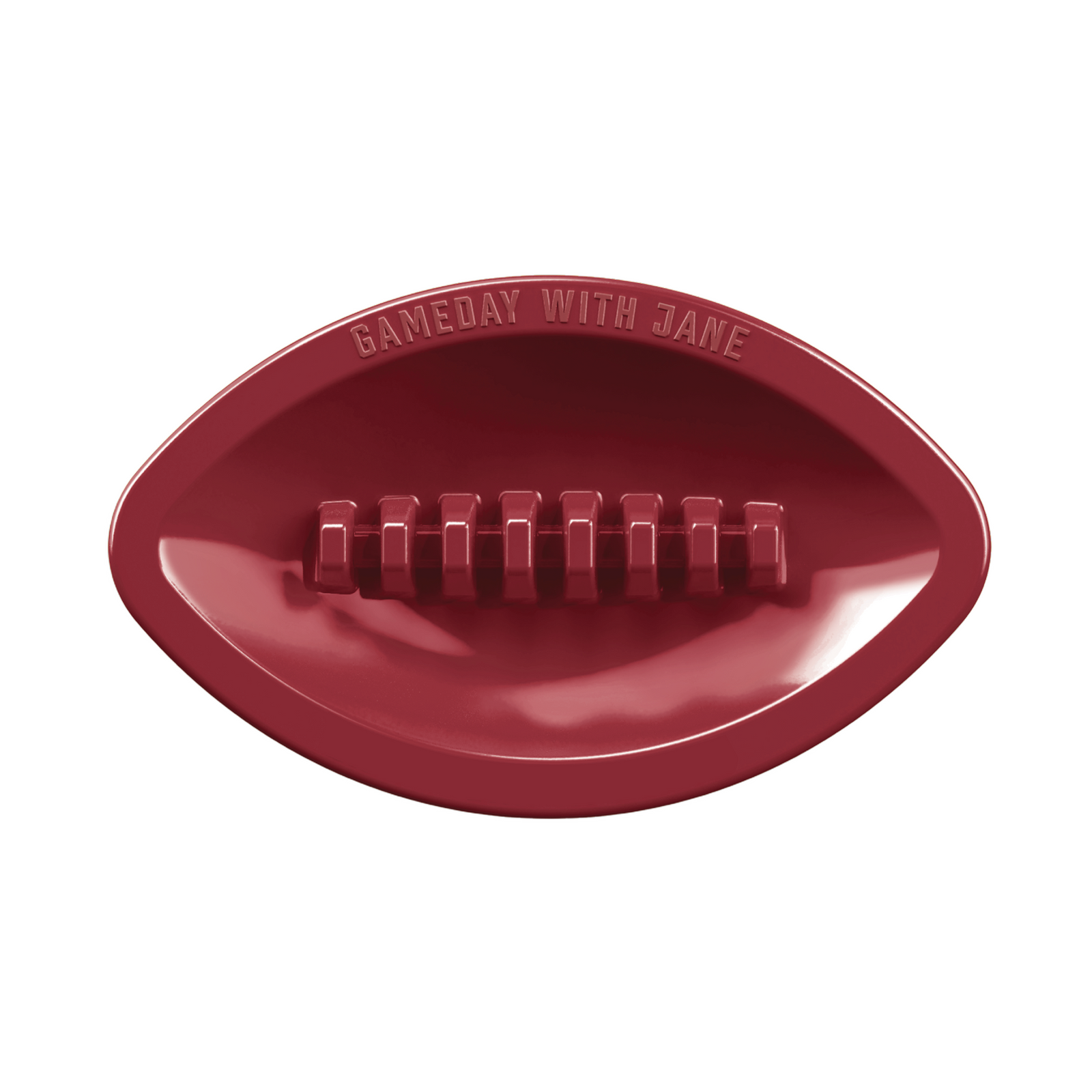Gameday With Jane West | Football Ashtray | Maroon (18-Pack)