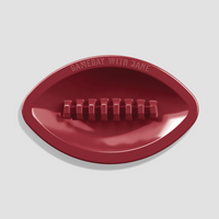Gameday With Jane West | Football Ashtray | Maroon (18-Pack)