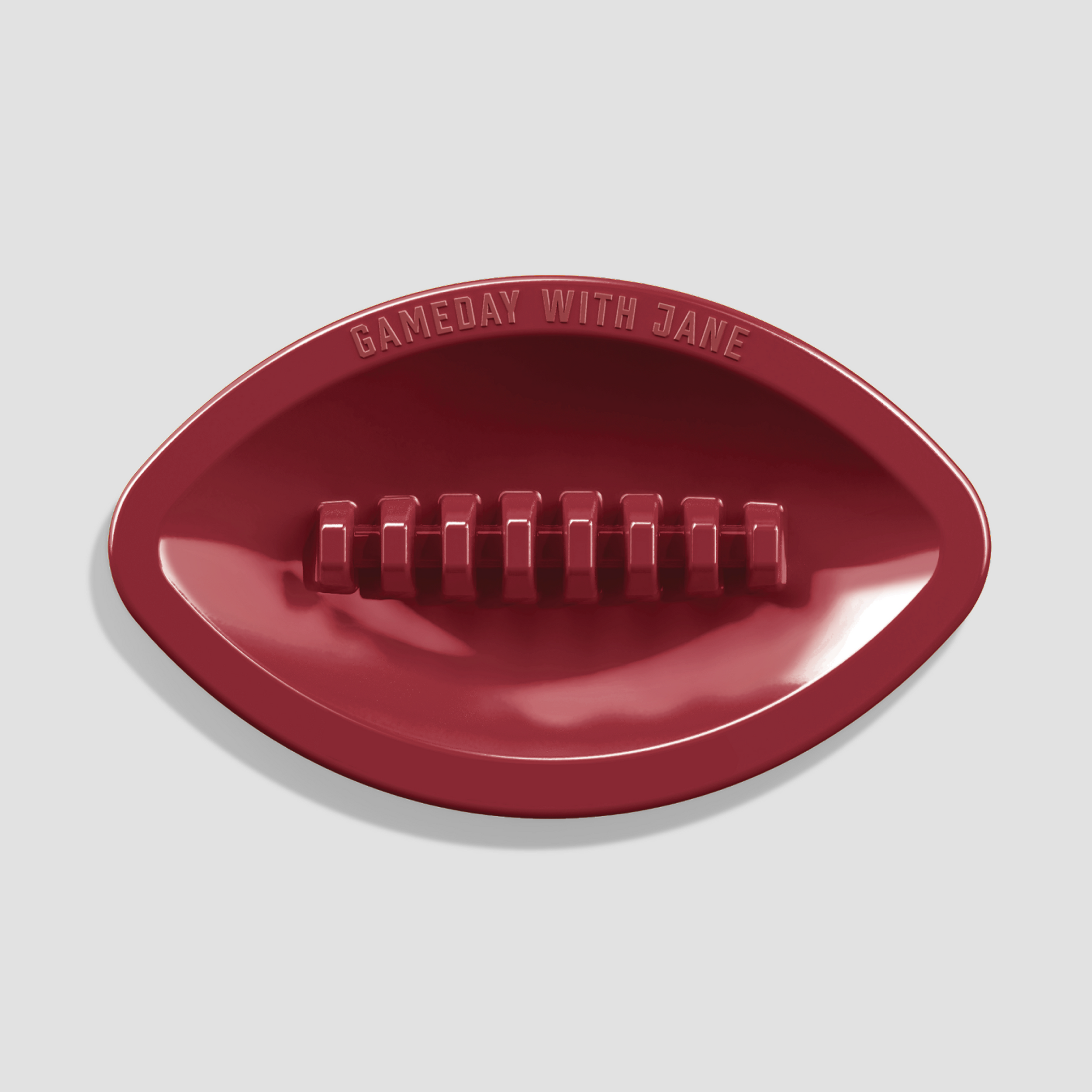 Gameday With Jane West | Football Ashtray | Maroon (18-Pack)