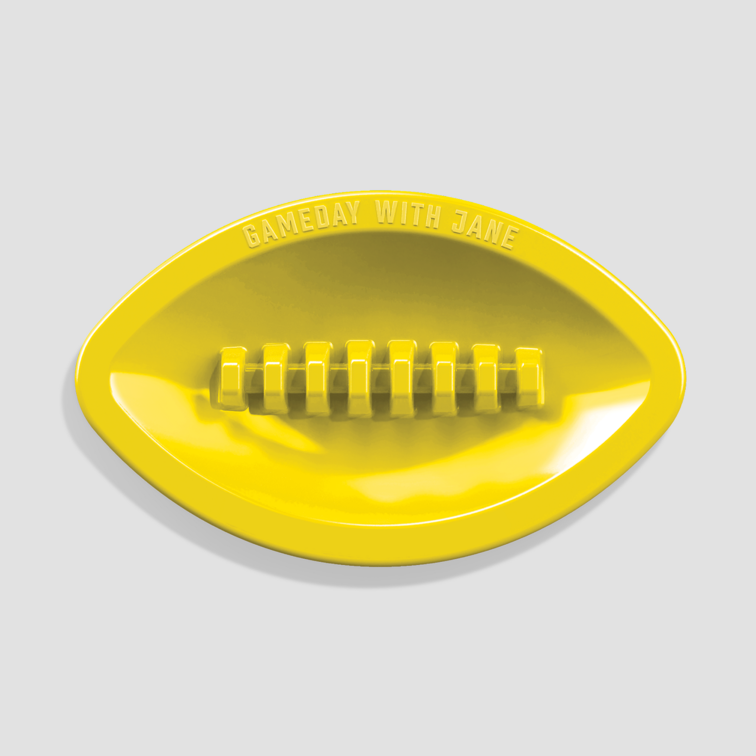 Gameday With Jane West | Football Ashtray | Yellow (18-Pack)