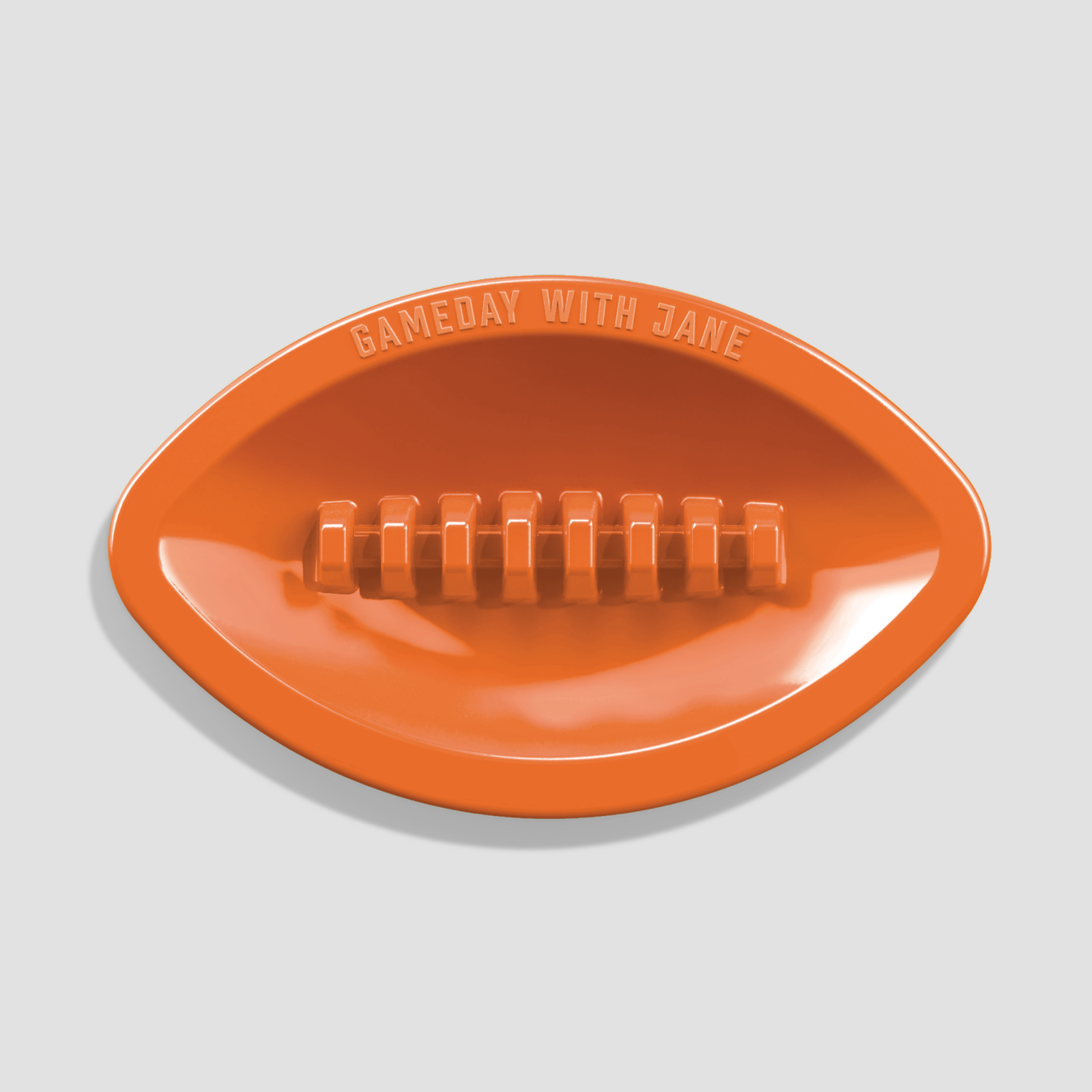 Gameday With Jane West | Football Ashtray | Orange (18-Pack)