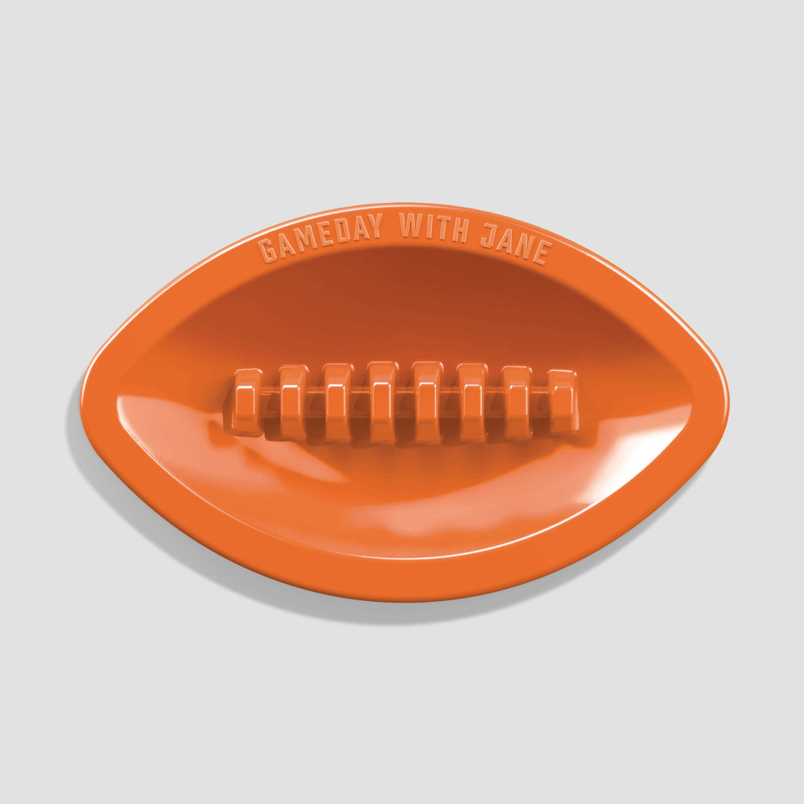 Gameday With Jane West | Football Ashtray | Orange (18-Pack)