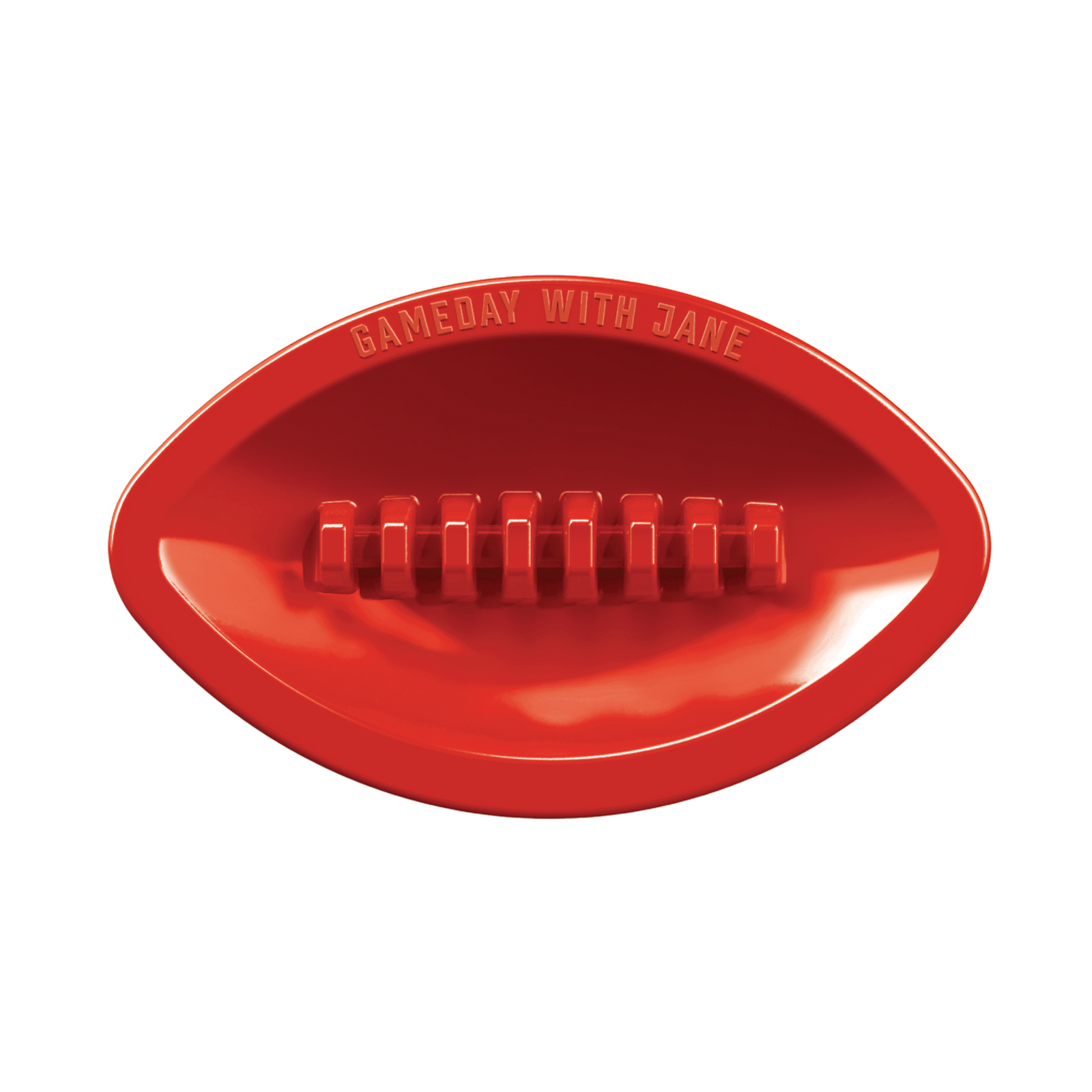 Gameday With Jane West | Football Ashtray | Red (18-Pack)