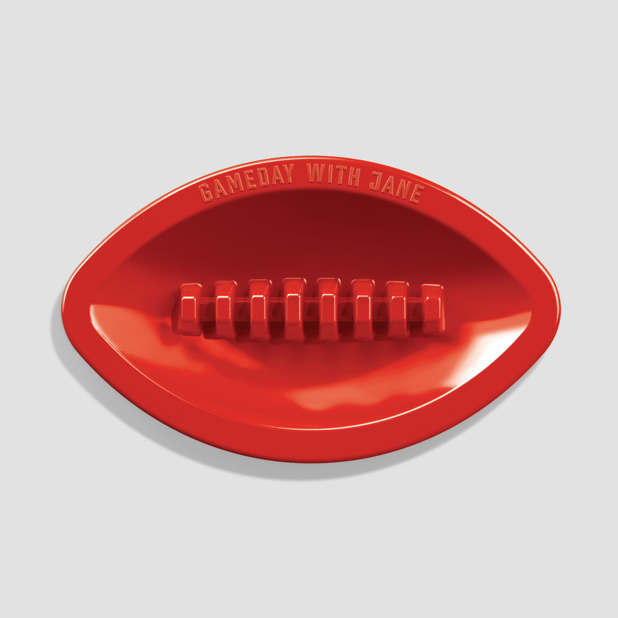 Gameday With Jane West | Football Ashtray | Red (18-Pack)