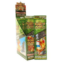 Juicy Jay's Natural Hemp Flavored Blunt Wraps (2-Pack) 
