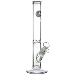 LA Pipes 12" Straight Tube Bong