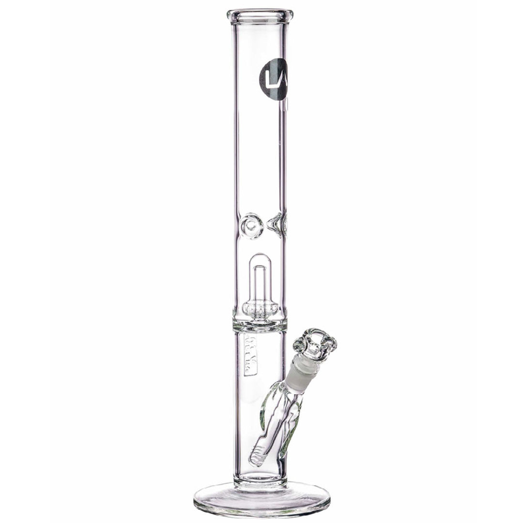 LA Pipes 16" 5mm Thick Showerhead Straight Tube Bong