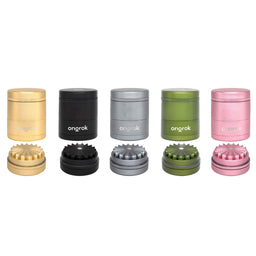 ONGROK 2.5" Flower Petal Toothless Grinder