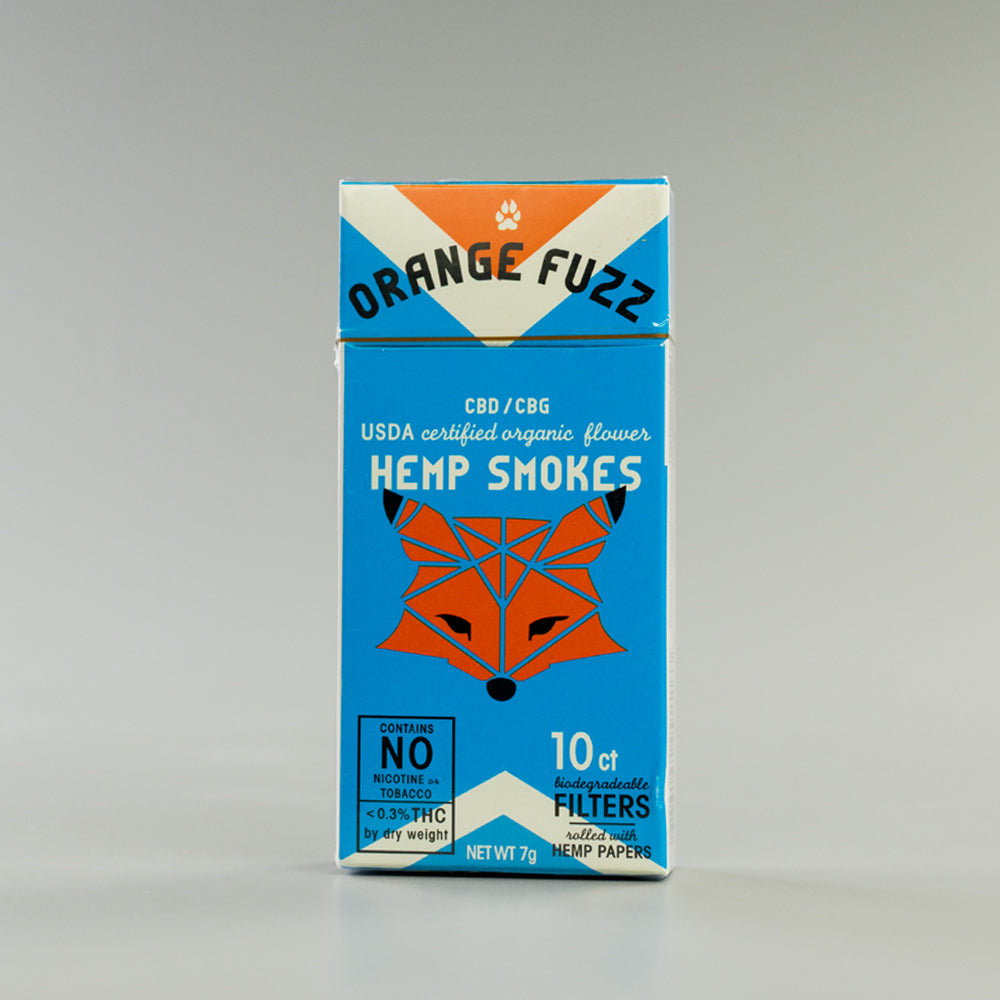 Orange Fuzz Hemp Smokes