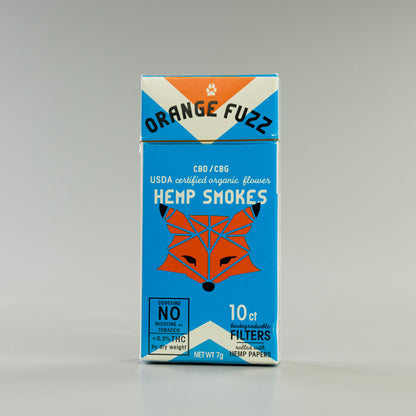 Orange Fuzz Hemp Smokes