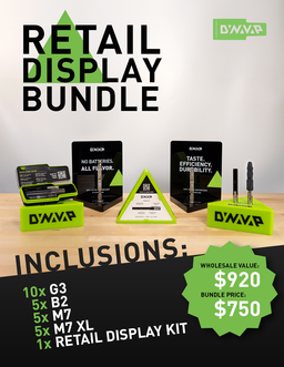 DynaVap Retail Display Bundle (Intl)