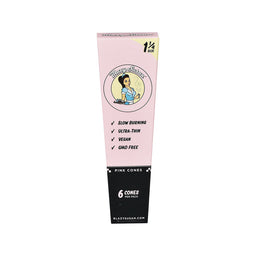 Blazy Susan Pre-Rolled Cones | Pink Bulk Box | 21pc King Size & Classic