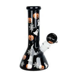 CaliConnected Halloween Decoration Glow Beaker Bong