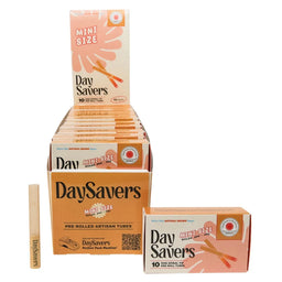 DaySavers Wholesale 65mm Artisan Tubes Natural 10 Pack 22 Count Display