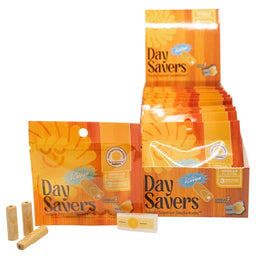 DaySavers Wholesale 9mm Wood Tips Vanilla 3 Pack 20 Count Display