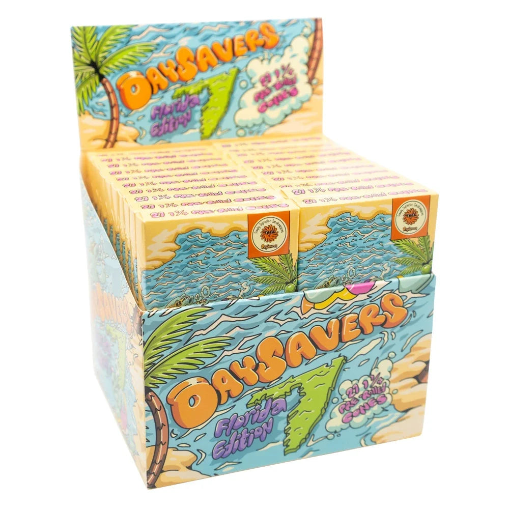 DaySavers Wholesale Half Gram Cones Florida 21 Pack 20 Count Display