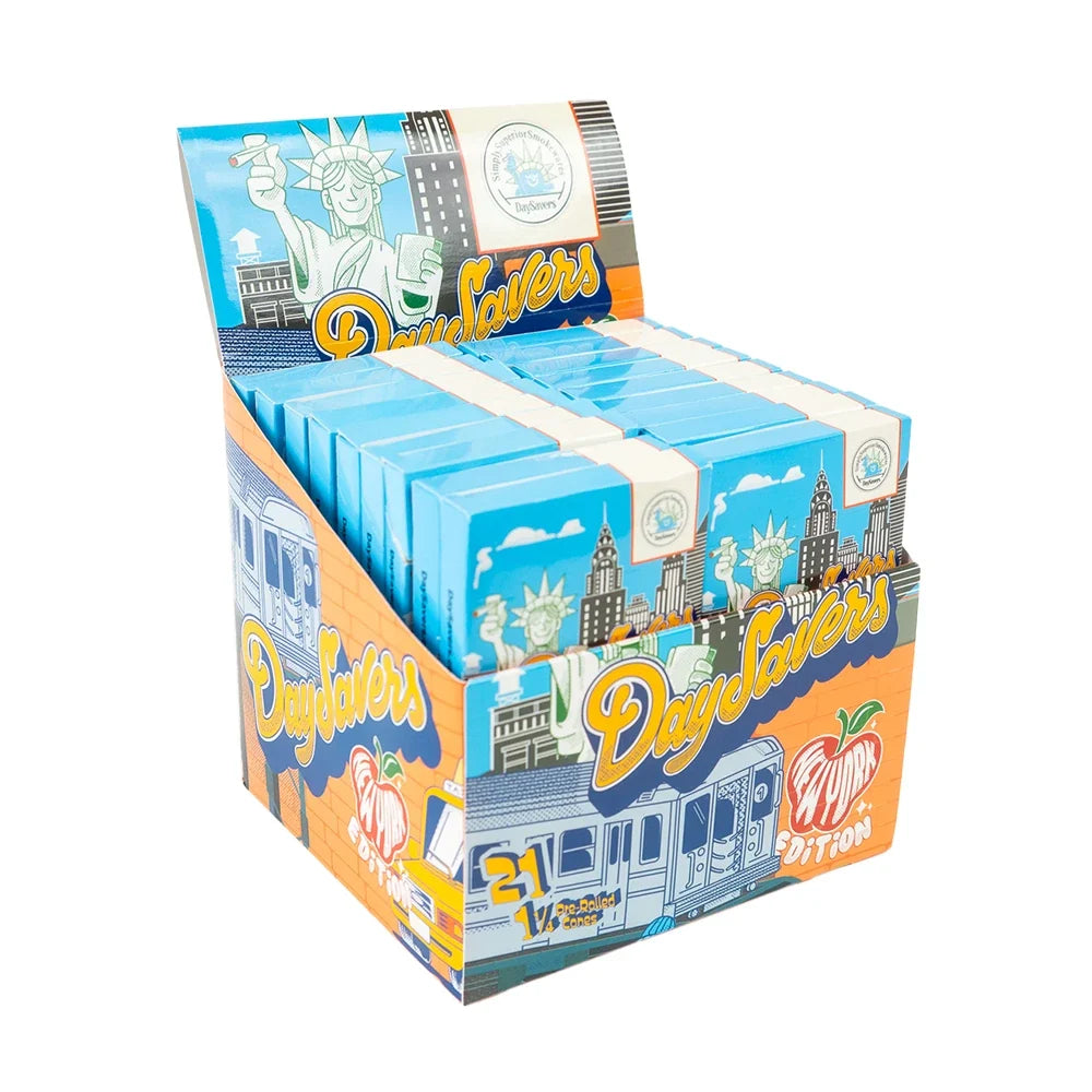 DaySavers Wholesale Half Gram Cones New York 21 Pack 20 Count Display