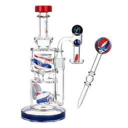 Grateful Dead x Pulsar Stealied Out Dab Rig Set
