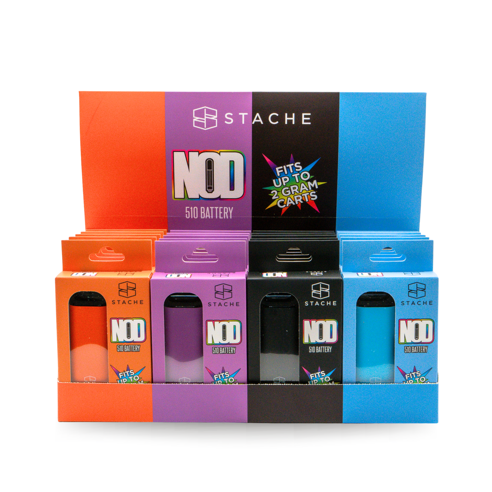 Stache NOD Vape Battery – 20ct POP Display