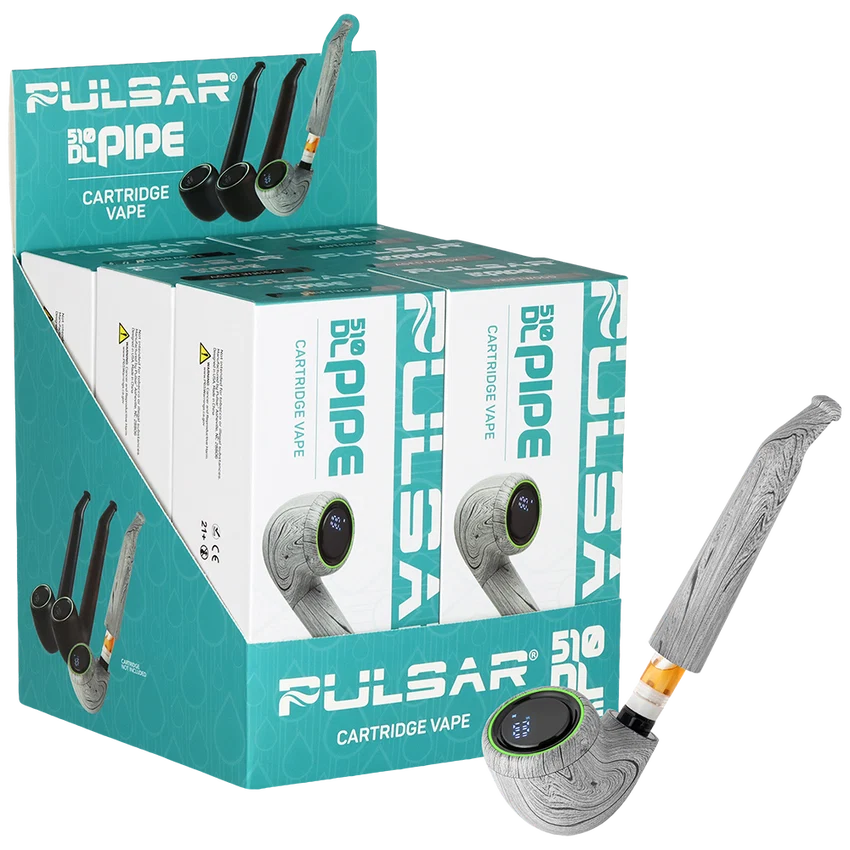Pulsar 510 DL Pipe – Auto-Draw Sherlock Pipe Vape Battery